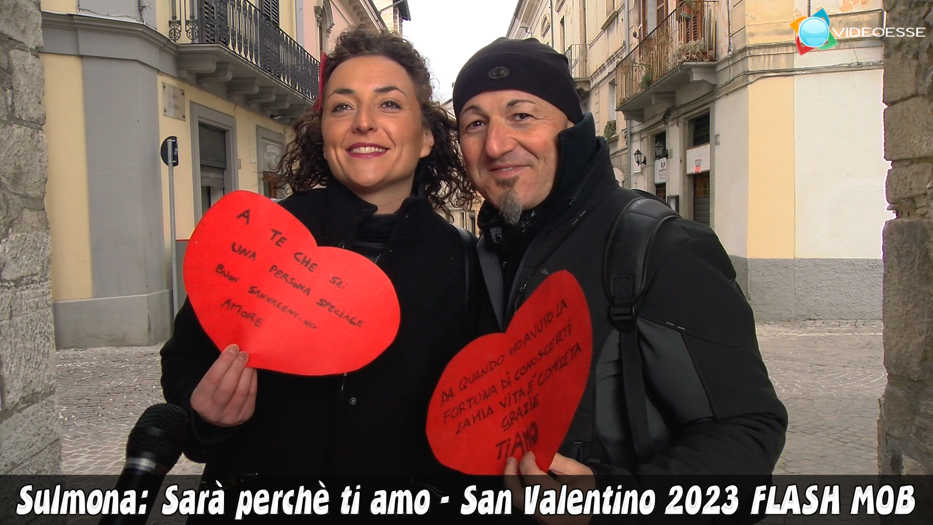 Sulmona: Sarà perchè ti amo - San Valentino 2023 Flash Mob